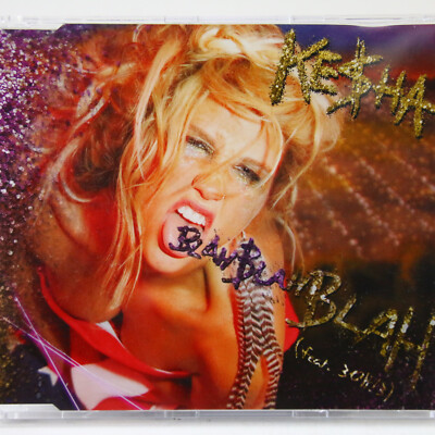 Music Musik MAXI CD Ke$ha Featuring 3OH!3   Blah Blah Blah Sehr Gut