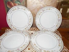 EVERBRITE FINE CHINA SAVANNAH JAPAN Bread Butter Dessert Cold Salad Plates Set 4