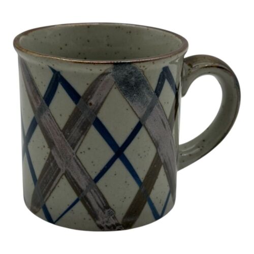 Otagiri Style Mug Japan Blue and Brown 1970s