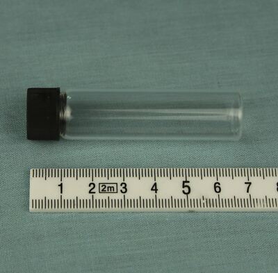 399x10ml Klarglas Durchstechflasche Schraubverschluss 67x17mm Behälter Tube Flasche