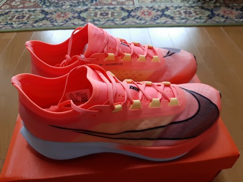 Nike Zoom Fly 3 Bright Mango Orange Black White AT8240-801 Men Running  US9.5 | eBay