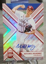Mitchell Kilkenny 2018 Elite Extra Edition Autograph Red Status Die Cut /75