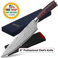 MEJOR Cuchillos De Cocina Japoneses Chef Carnicero Filetero Filoso Originales