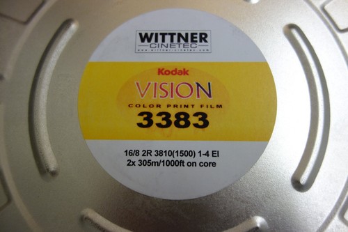 ~50' on Daylight Spool - Kodak 3383 8mm - Double 8mm PRINT FILM - SUPER RARE