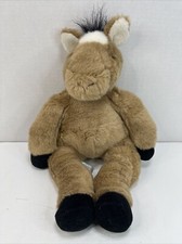 Build A Bear Horse 1997 Brown Black Plush Stuffed Animal Toy 18