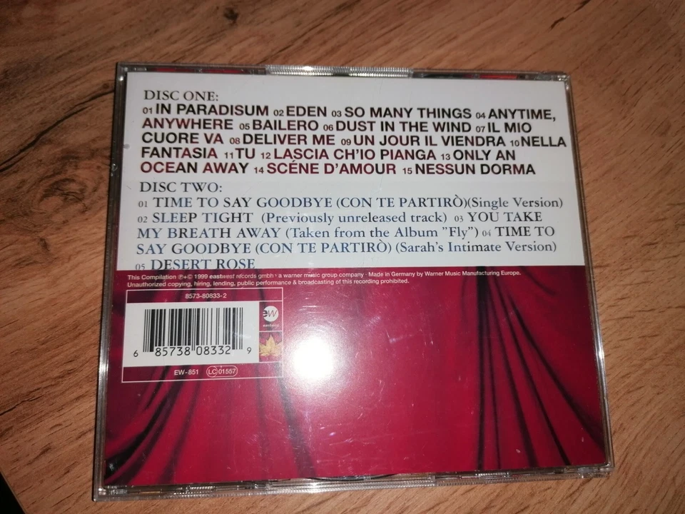 Eden von Brightman,Sarah | CD | Zustand gut - Bild 2 von 2