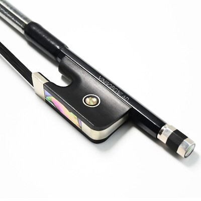 Well Made Carbon Fiber Viola Bow Natural Black Horsehair ***Ship from USA***