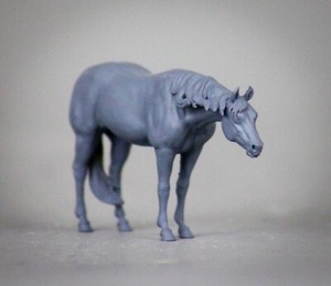 Gunner (Breyer Mini Whinnie Sized) Micro Resin Quarter Horse Gelding