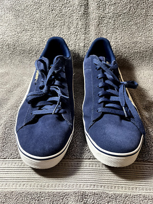Puma 1948 Vulc Suede Mens Shoes - Navy Blue - Size 13 - 359863 12