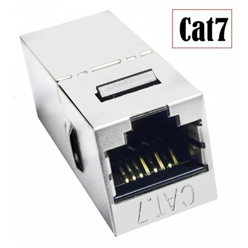 4 pièces coupleurs Cat7 Keystone RJ45 coupleurs Cat7 coupleurs Keystone coupleurs en ligne - Photo 3/7