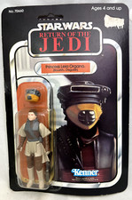 Kenner ROTJ Star Wars 1983 PRINCESS LEIA BOUSHH DISGUISE 65 Back