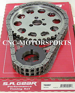 SA Gear 78500T-9G SB Chevy 350 Race Roller Billet Timing Chain HD Chain 9 Keyway - Picture 1 of 1