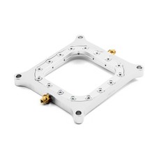 Nitrous Oxide 0.500 Polished Billet Square Bore Perimeter Injection Spacer Plate Nitrous Oxide 0.500 Polished Billet Square Bore Perimeter Injection Spacer Plate
