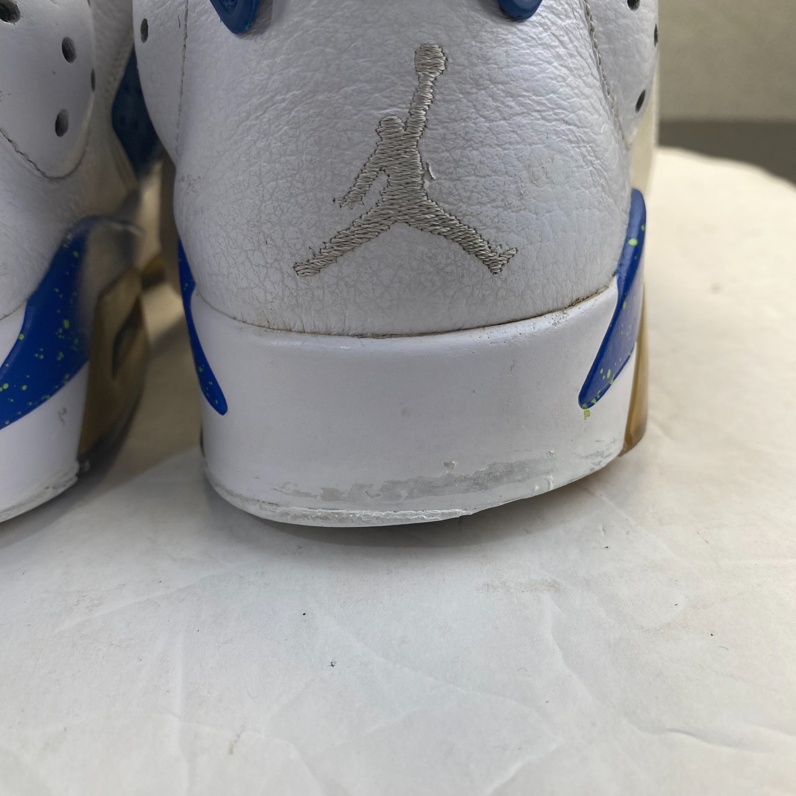 Nike Air Jordan 6 Low Retro Men’s Size 11  304401-106 Ghost White/Blue thumbnail 11