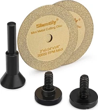 Sbestily Diamond Cutting Wheel 2 Inch Die Grinder Cut Off Wheel for Metal & S...