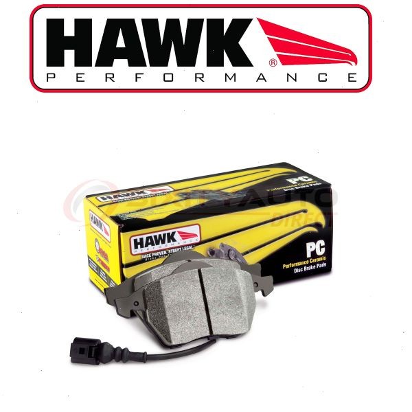 Hawk Front Disc Brake Pad Set for 1992-1994 Ferrari 512 TR - Braking kf