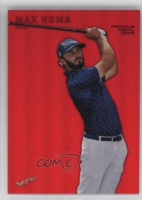 2024 Skybox Metal Universe Champions PMG Red /100 Max Homa Rookie RC 1t7y