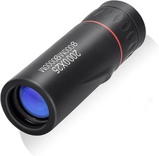 2000x25 10X HD Magnification Monocular Mini High Power Telescope, Bird Watching