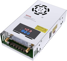 Adjustable Power Supply with LED Display - 110V AC to 24V DC Converter 480W 20A