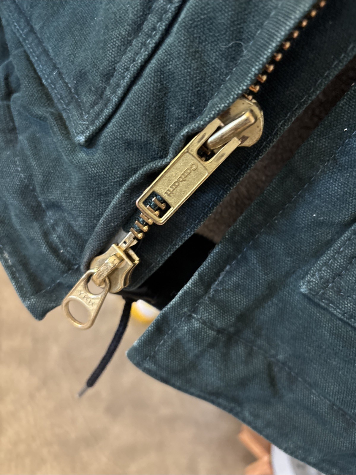 Vintage Carhartt Jacket Men’s Dark Green Size X-Large thumbnail 8