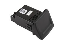 84333024 Jet Black Audio Player and USB Receptacle