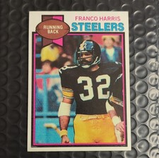 Topps Franco Harris #300 Pittsburgh Steelers Football 1979 NFL Trading Card
