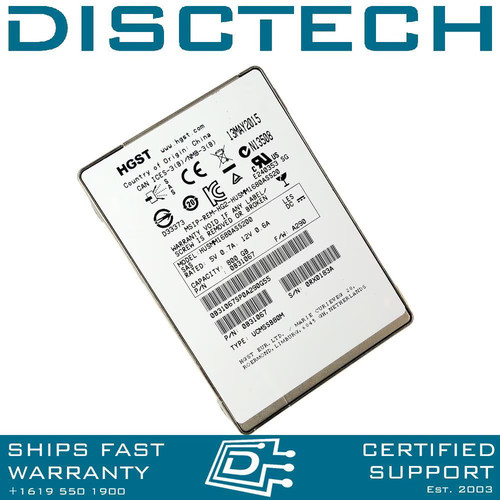 800GB SAS HGST Hitachi 0B31067 HUSMM1680ASS200 12Gbps 2.5" Enterprise SSD - 第 1/3 張圖片