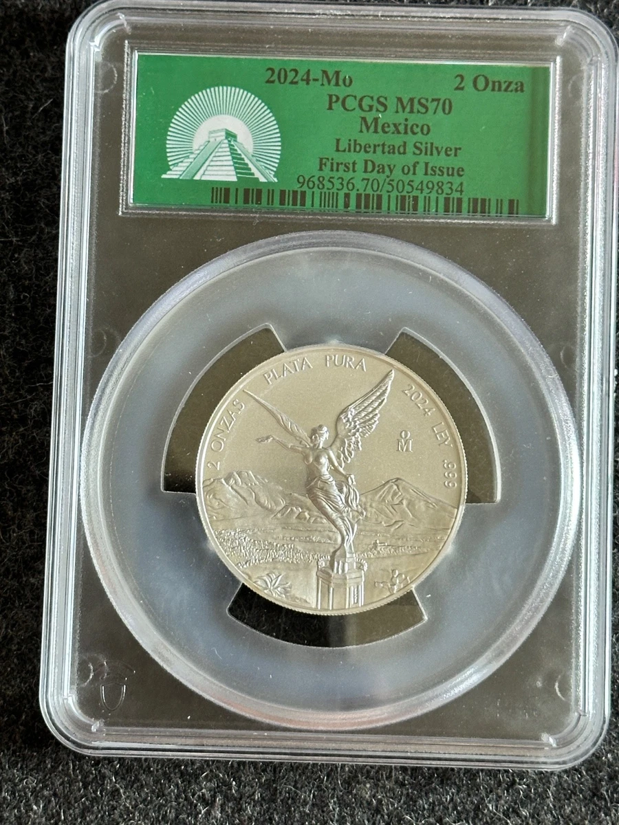 Mexican Libertad 2 oz Precious Metal Content per Unit Silver
