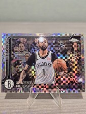 2025 Topps Chrome Basketball 79 Dangelo Russel 79 X Fractoe Brooklyn Nets