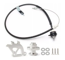 Adjustable Clutch Cable Quadrant And Firewall Adjuster Kit For 1979-1995 Mustang Adjustable Clutch Cable Quadrant And Firewall Adjuster Kit For 1979-1995 Mustang