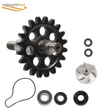 Water Pump Impeller Shaft Gear Kit For Yamaha YZ250F 5NL-12459-00-00