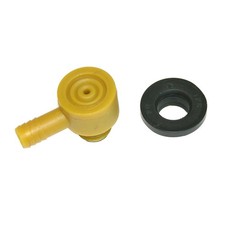 Brake Booster Check Valve Tan And Grommet 1967-78 Gm Car Truck 2pc Brake Booster Check Valve Tan And Grommet 1967-78 Gm Car Truck 2pc