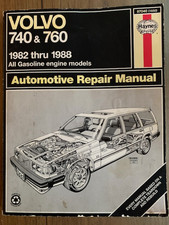 Volvo 740 760 Automotive Repair Manual 1982-1988