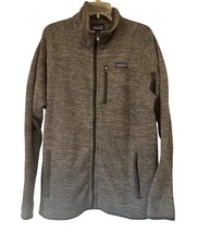 Patagonia GRAY Better Sweater Fleece men s Jacket Full Zip SIZE XL