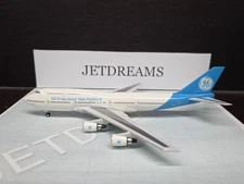1/400 GENERAL ELECTRIC BOEING 747-400 GE PROPULSION TEST PLATFORM N747GF PHOENIX