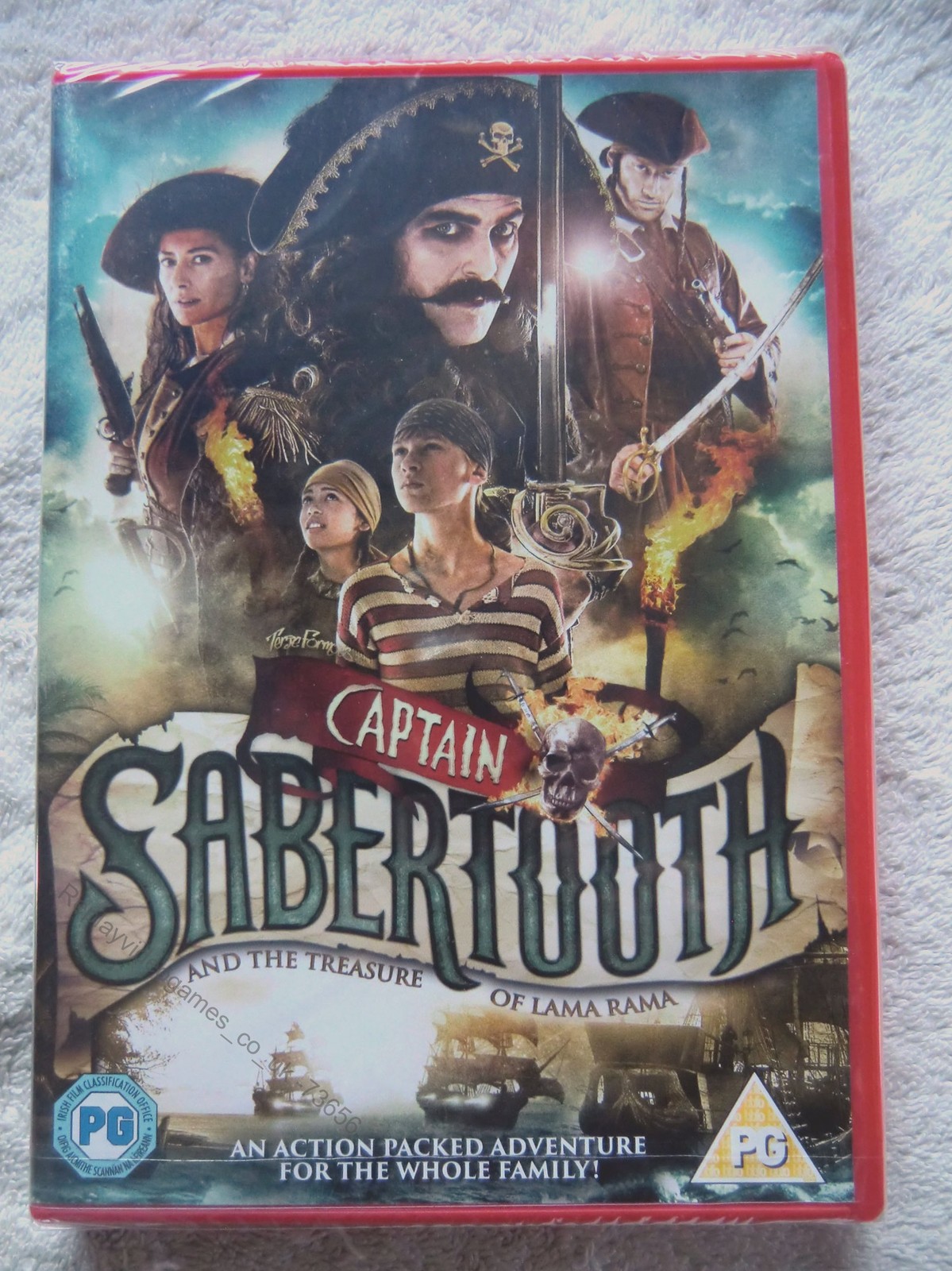 Captain Sabertooth and the Treasure of Lama Rama DVD Brand New & Sealed *FreeP&P - Image 2