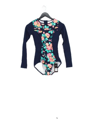 Funkita long sleeve one-piece swimsuit in blue RRP £35
