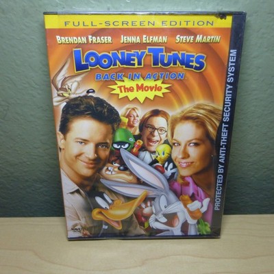 Looney Tunes - Back in Action (DVD, Full Frame) Brendan Fraser WB