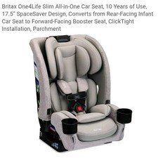Britax One 4 Life All In One Car Seat Parchment NEW 