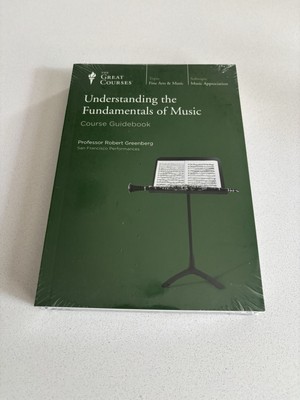 The Great Courses Understanding the Fundementals of Music ROBERT GREENBERG - NEW