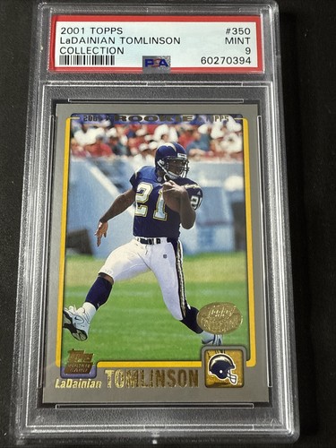 LaDainian Tomlinson [Collection] #350 2001 Topps card