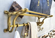 French Towel Rack Luggage Train Wall Mounted vintage Style Coat Rack