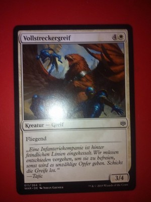 MTG-MAGIC THE GATHERING Vollstreckergreif 2019 Deutsch 011/264