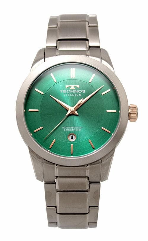 TECHNOS TECHNOS Titanium Date T9B77IM - image 1