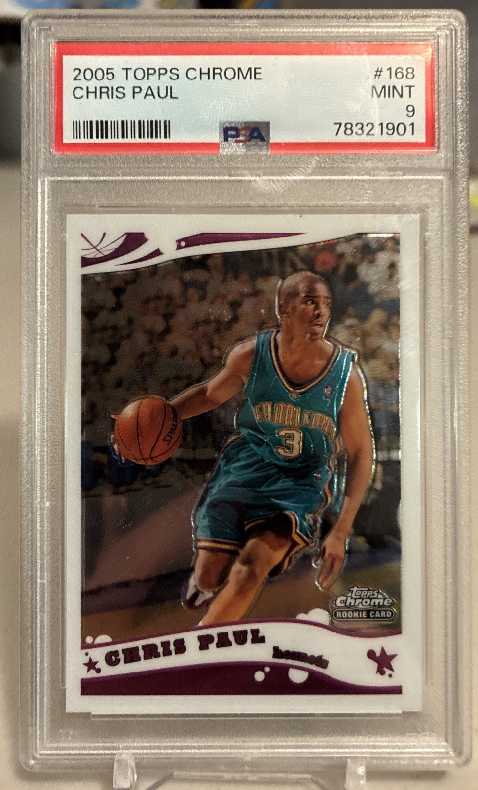 2005-06 Topps Chrome - Chris Paul #168 (RC) PSA 9