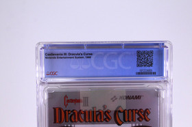 Castlevania III 3 Dracula's Curse Nintendo NES New 1990 Sealed CGC Graded 9.6 A+