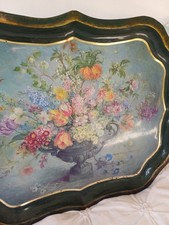 Beautiful Large Metal Serving Tray, Fabulous Design & Collectable #vintage