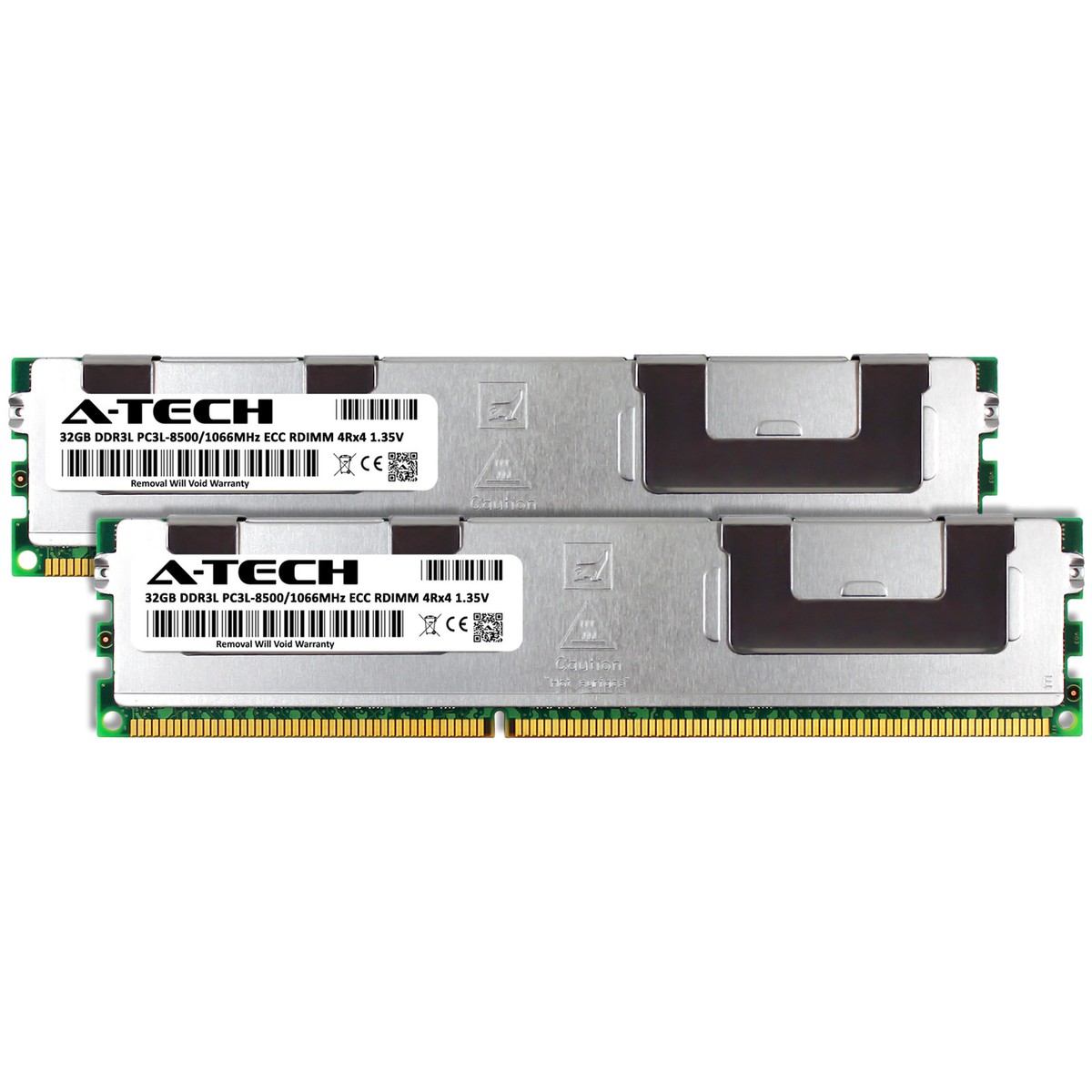 A-Tech 32GB 2x 16GB 2Rx4 PC4-17000R DDR4 2133MHz ECC REG RDMM Server