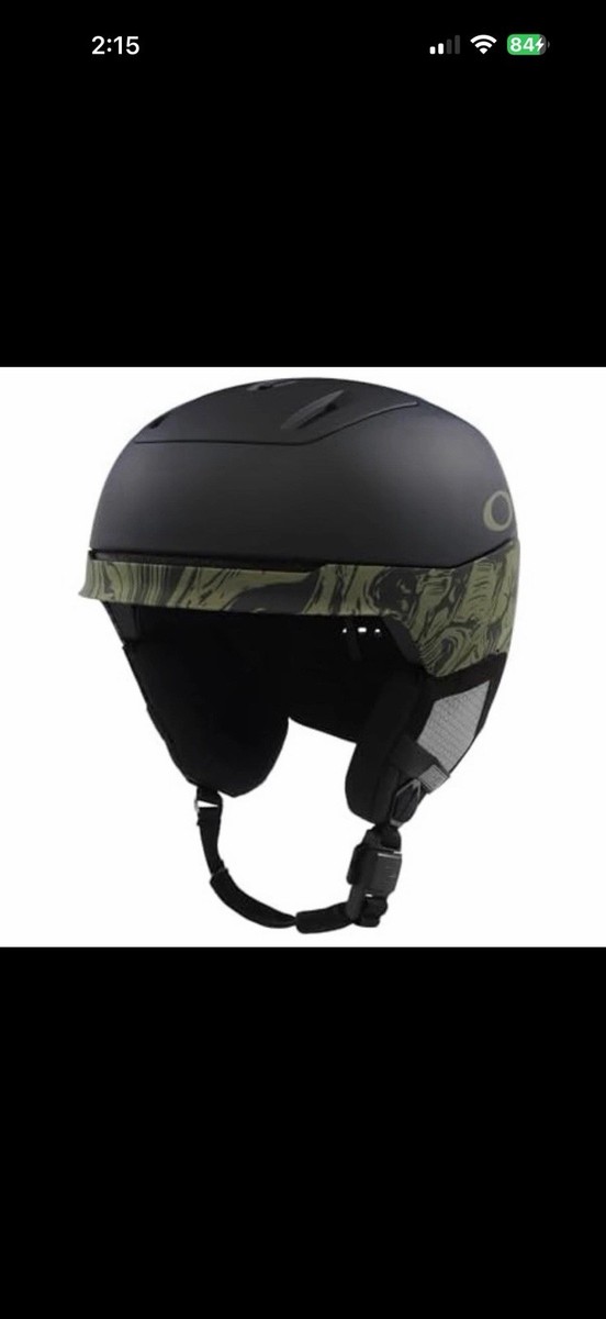 Oakley MOD5 Helmet Matte Black Dark Brush Swirl Size Large New In