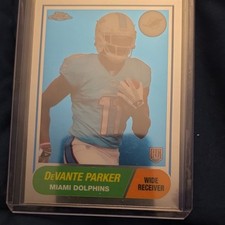 Topps 2015 Chrome DeVante Parker #T60RC-DP Rookie Miami Dolphins NFL Card
